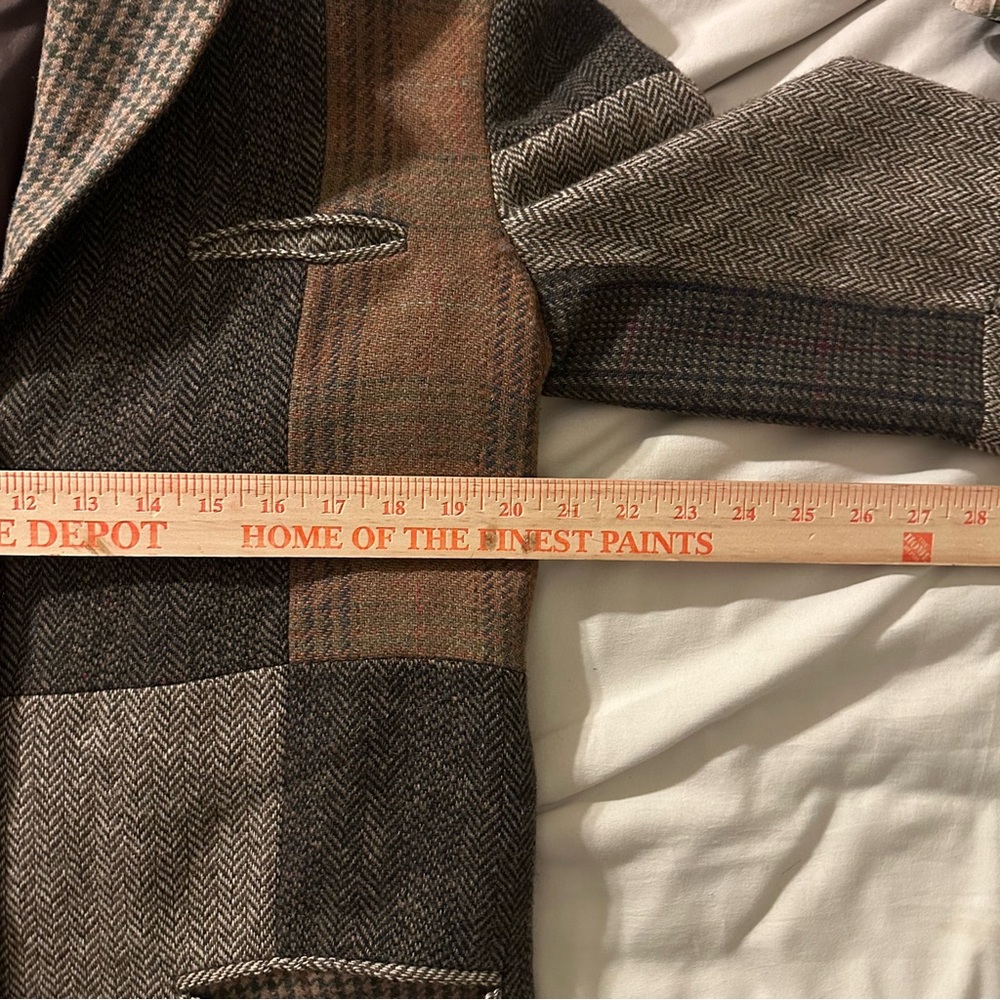 American Vintage Multi-Tone Patchwork Blazer - image 7